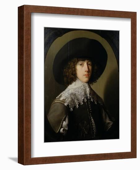 Prince Rupert (1619-82) Nephew of King Charles I (1600-49)-Gerrit van Honthorst-Framed Giclee Print