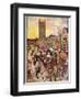 Prince Rupert and His Troops March Confidently Through Oxford-Henry Justice Ford-Framed Photographic Print