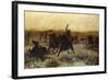 Prince Rupert, his Last Charge at Edgehill-Stanley Berkeley-Framed Giclee Print