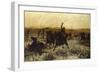 Prince Rupert, his Last Charge at Edgehill-Stanley Berkeley-Framed Giclee Print