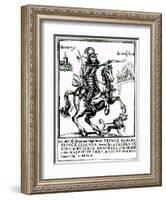 Prince Rupert on Horseback-null-Framed Giclee Print