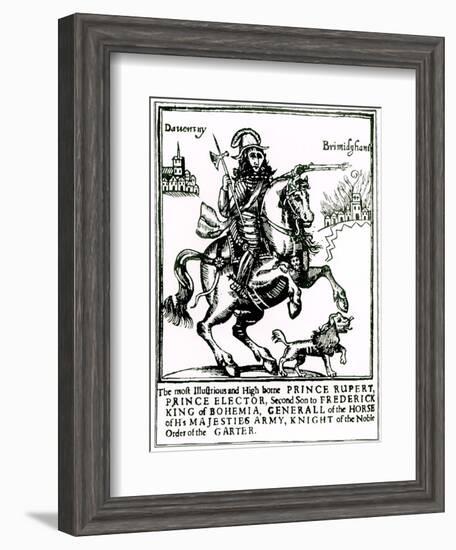 Prince Rupert on Horseback-null-Framed Giclee Print