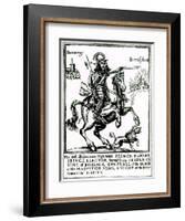 Prince Rupert on Horseback-null-Framed Giclee Print