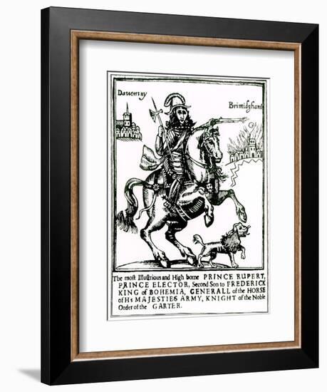 Prince Rupert on Horseback-null-Framed Giclee Print