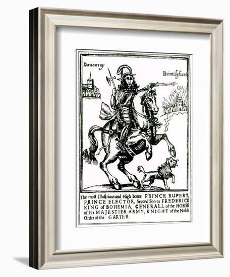 Prince Rupert on Horseback-null-Framed Giclee Print