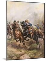 Prince Rupert's Cavalry Charge at Edgehill, 1642-Henry Payne-Mounted Giclee Print