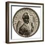 Prince Rurik, Founder of Kievan Rus (From the Historical Medal Serie), 18th Century-Georg Christian Waechter-Framed Photographic Print