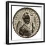 Prince Rurik, Founder of Kievan Rus (From the Historical Medal Serie), 18th Century-Georg Christian Waechter-Framed Photographic Print