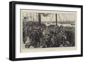 Prince's Landing Stage, Liverpool-Charles Green-Framed Giclee Print
