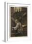 Prince to Frog-Arthur Rackham-Framed Art Print