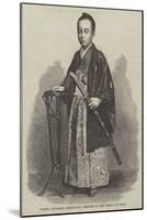 Prince Tokugawa Minbutaiho, Brother of the Tycoon of Japan-null-Mounted Giclee Print