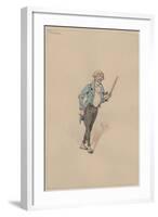 Prince Turveydrop, C.1920s-Joseph Clayton Clarke-Framed Giclee Print