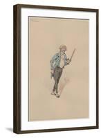 Prince Turveydrop, C.1920s-Joseph Clayton Clarke-Framed Giclee Print