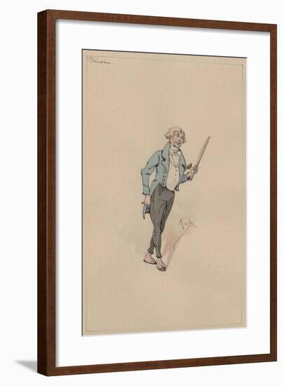 Prince Turveydrop, C.1920s-Joseph Clayton Clarke-Framed Giclee Print