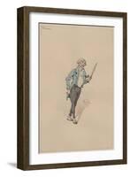 Prince Turveydrop, C.1920s-Joseph Clayton Clarke-Framed Giclee Print