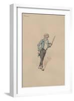 Prince Turveydrop, C.1920s-Joseph Clayton Clarke-Framed Giclee Print