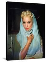PRINCE VALIANT, 1954 directed by HENRY HATHAWAY Janet Leigh (photo)-null-Stretched Canvas