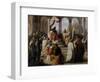 Prince Vladimir Chooses a Religion in 988, 1822-Johann Leberecht Eggink-Framed Giclee Print