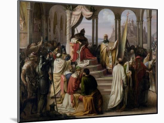 Prince Vladimir Chooses a Religion in 988, 1822-Johann Leberecht Eggink-Mounted Giclee Print