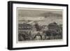 Prince Waldemar's Visit to the Danish West Indies, Arrival at Charlotte Amalia, Island of St Thomas-null-Framed Giclee Print