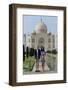 Prince William and Catherine at the Taj Mahal, India-Associated Newspapers-Framed Photo