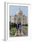 Prince William and Catherine at the Taj Mahal, India-Associated Newspapers-Framed Photo