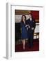 Prince William and Kate Middleton, Announcing their Engagement and Forthcoming Royal Wedding. -null-Framed Art Print