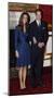 Prince William and Kate Middleton, Announcing their Engagement and Forthcoming Royal Wedding. -null-Mounted Art Print