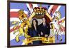 Prince William and Kate Middleton, The Royal Wedding April 29th, 2011-null-Framed Art Print