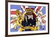 Prince William and Kate Middleton, The Royal Wedding April 29th, 2011-null-Framed Art Print