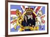 Prince William and Kate Middleton, The Royal Wedding April 29th, 2011-null-Framed Art Print