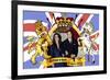 Prince William and Kate Middleton, The Royal Wedding April 29th, 2011-null-Framed Art Print