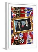 Prince William and Kate Middleton, The Royal Wedding Scrapbook-null-Framed Art Print