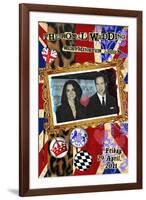 Prince William and Kate Middleton, The Royal Wedding Scrapbook-null-Framed Art Print