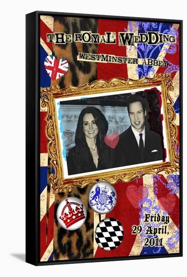 Prince William and Kate Middleton, The Royal Wedding Scrapbook-null-Framed Stretched Canvas