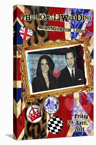 Prince William and Kate Middleton, The Royal Wedding Scrapbook-null-Stretched Canvas