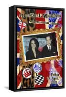 Prince William and Kate Middleton, The Royal Wedding Scrapbook-null-Framed Stretched Canvas