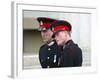 Prince William and Prince Harry after The Sovereign's Parade that marked the completion of Prince H-null-Framed Photographic Print