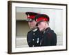 Prince William and Prince Harry after The Sovereign's Parade that marked the completion of Prince H-null-Framed Photographic Print