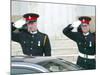 Prince William and Prince Harry, The Sovereign's Parade 2006-null-Mounted Photographic Print