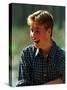 Prince William at River Dee, Balmoral, August 1988-null-Stretched Canvas