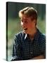 Prince William at River Dee, Balmoral, August 1988-null-Stretched Canvas