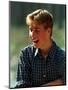 Prince William at River Dee, Balmoral, August 1988-null-Mounted Premium Photographic Print
