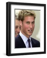 Prince William at the Lighthouse Project in Glasgow-null-Framed Premium Photographic Print