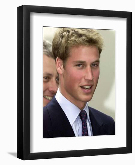 Prince William at the Lighthouse Project in Glasgow-null-Framed Premium Photographic Print