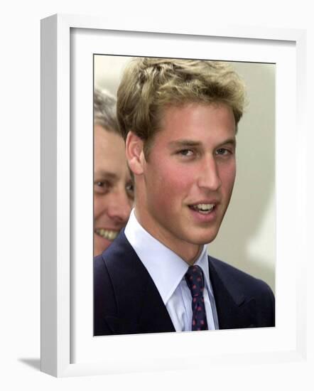 Prince William at the Lighthouse Project in Glasgow-null-Framed Photographic Print