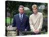 Prince William holds a photo call at Highgrove and publicly condemns royal traitor Patrick Jephson -null-Stretched Canvas
