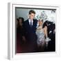 Prince William in Edinburgh with local dancer Luciana, Sept 2001-null-Framed Photographic Print