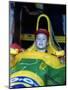 Prince William in F1 Benetton car at British Grand Prix , July 1992-null-Mounted Premium Photographic Print