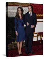 Prince William is to marry Kate Middleton next year, Clarence House has said-null-Stretched Canvas